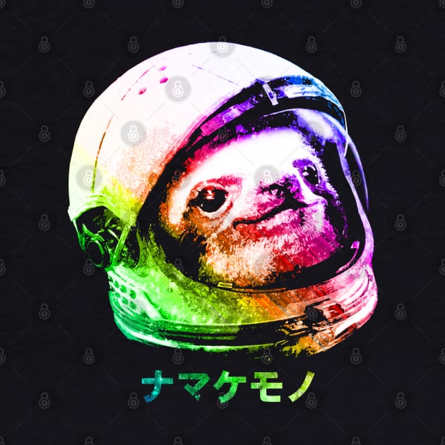 Astronaut Space Sloth by robotface